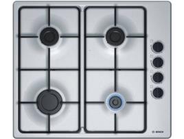 Placa de Gás BOSCH PBP6B5B80 (Gás Natural - 58 cm - Inox)