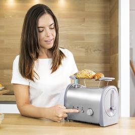 Torradeira Cecotec Steel 2S 3035 800W