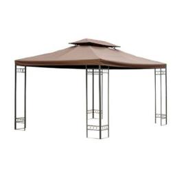 Outsunny tecto de Reposição para pavilhão cor café de poliéster 3x4m