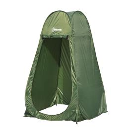 Outsunny Tenda de Campismo Instantâneo Tipo carpa Chuveiro Trocador de WC Impermeável para acampar - 100x100x185cm