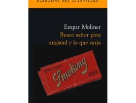 Livro Busco Señor Para Amistad Y Lo Que Surja de Empar Moliner (Espanhol)