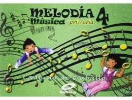 Livro Caderno Música 4ºprimaria. Melodía de Vários Autores (Galego)