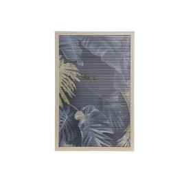 Decoração de Parede  Tropical PP (Polipropileno) (2 pcs) (30 x 1.5 x 45 cm)