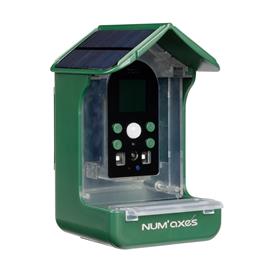 Comedouro para pássaros Numaxes com câmara - C 10 x L 11 x A 17 cm