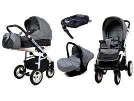 Carrinho de Bebé Multifuncional BABYLUX ALU WAY 2 Em 1 – Steel arrow - Ajustável e dobrável Construção leve em alumínio - Reversibilidade - Acessórios