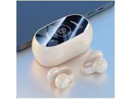  - Clip em Fones de Ouvido Abertos Fones de Ouvido Sem Fio Fones de Ouvido de Condução Óssea Fones de Ouvido Bluetooth Estéreo Hifi V5.3 Fones YEMAESRE