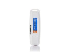  - Mini Gravador Usb Portátil Armazenamento de Gravação de Uma Tecla Suporte Tf Cartão Conferência Entrevista de Vozbranco YEMAESRE