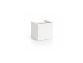 Aplique parede cube Branco