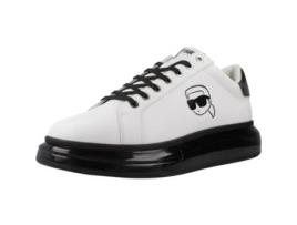 Sapatos De Homem Karl Lagerfeld Kapri Kushion Outline Tecido Branco (41)