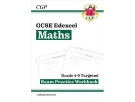 Livro GCSE Maths Edexcel Grade 4-5 Targeted Exam Practice Workbook de CGP Books (Inglês)