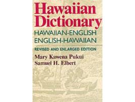 Livro Hawaiian Dictionary de Mary Kawena Pukui e Samuel H Elbert (Inglês - Capa Dura)