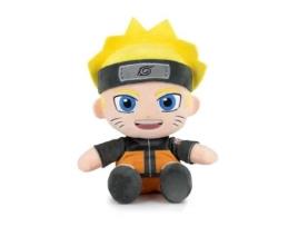 Pelúcia Naruto Shippuden - Naruto Uzumaki Sentado Impulso - 29cm