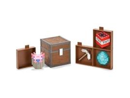 Mercadoria - THE NOBLE COLLECTION - Baú de inventário do Minecraft - Cavernas - Peso 320g - Idade 3 anos