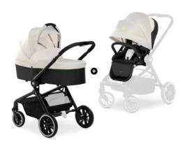 Duo De Carrinho De Bebê Move So Simply Set By HAUCK Beige Neon