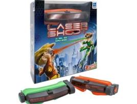 Jogo de tabuleiro - MEGABLEU - Laser Shoot - Duelo de laser com máscaras e vidas a perder