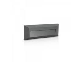 APLIQUE MURO SALIENTE 3W 4000K IP65 BRANCO Ref. ASARQW