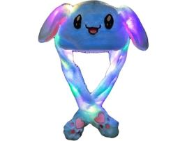 Bunny Hat Ear Moving Jumping Hat Plush Rabbit Hat Bonito Cap Com Patas Compatível Com Mulheres Meninas