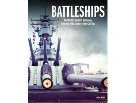 Livro Battleships de David Ross (Inglês - Capa Dura)