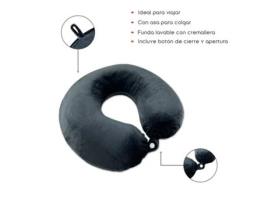 Tienda Eurasia – Almofada De Pescoço De Viagem, Espuma Viscoelástica, Ergonómica, Cinzento
