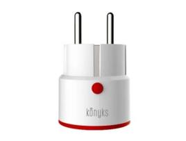 Konyks Tomada Priska Max 4 16a Com Ligação Wi-fi E Bluetooth Branco