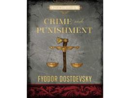 Livro Crime and Punishment de Fyodor Dostoyevsky (Inglês - Capa Dura)