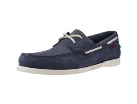 Sapatos de Homem SEBAGO Docksides Portland Pele Azul (43)