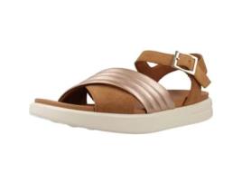 Sapatos de Mulher GEOX Xand Tecido Castanho (37)