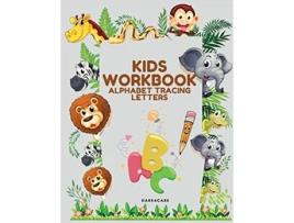 Livro Kids Workbook Colorful Pages book Tracing letters for kindergarten handwriting practice pen control line tracing de Dare4 Care (Inglês)