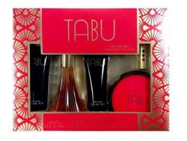Tabu Case (Cologne Vapo 74 Ml + Gel + Body + Tablet)