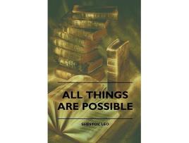 Livro All Things Are Possible de Leo Shestov (Inglês)