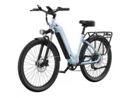 Bicicleta Elétrica Onesport Ot05 Motor Ananda 250w 25km/h 60-120km Freio A Disco De Óleo Shimano De 7 Marchas Sensor De Torque Azul Brilhante