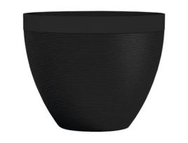 Vaso - GARDEN ID - Green Care Impact Black-Anth - 40 x 31 cm - 10 anos de garantia - 100 reciclado - resistente a UV/gel