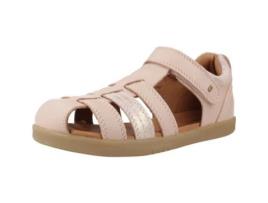 Sapatos De Criança Bobux Roam Pele Rosa (28)