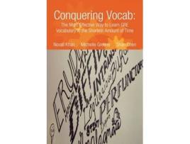 Livro Conquering Vocab: The Most Effective Way to Learn GRE Vocabulary in the Shortest Amount of Time Novall Khan (Inglês)