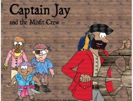 Livro Captain Jay and the Misfit Crew Jason Antonucci (Inglês)