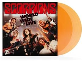 Scorpions - World Wide Live 2lp Vinil Laranja Transparente Edição Especial