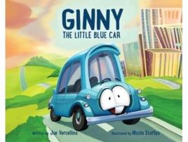 Livro Ginny The Little Blue Car Joe Vercellino (Inglês)