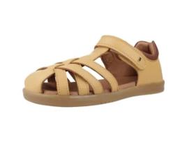 Sapatos De Criança Bobux Cross Jump Pele Amarelo (30)