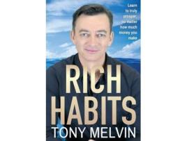 Livro Rich Habits Tony Melvin (Inglês)