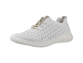 Sapatos De Mulher Eoligeros Liberte Combi Tecido Branco (37)