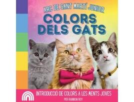 Livro Arc de Sant Martí Junior, Colors dels Gats Introducció de colors a les ments joves de Rainbow Roy (Inglês)