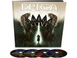 EPICA - Omega Alive BLU-RAYDVD2CD 2021 EARBOOK Edição Limitada