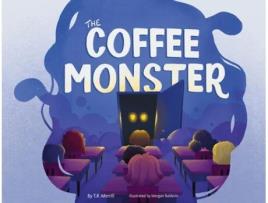 Livro The Coffee Monster de TR Merrill (Inglês)