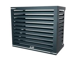 Cobertura Do Ar Condicionado - Blade - Antracite - Tamanho S (l 90cm - A 70cm - P 46cm) - Box Air Klima