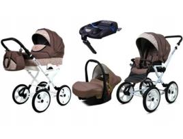 Carrinho de Bebé Multifuncional BABYLUX ROSSO 4 Em 1 -Sandal tree - Ajustável e dobrável Construção leve em alumínio - Acessórios