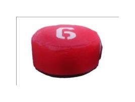 Decoração de Natal em plástico - JJA - Flor de Natal - Branco e dourado - Contemporâneo - Design - L. 30 x D. 10 mm