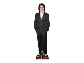 Objeto Decorativo Star Cutouts - Cs999 - Finn Wolfhard Life-size Cardboard Silhouette With Mini Black Cutout