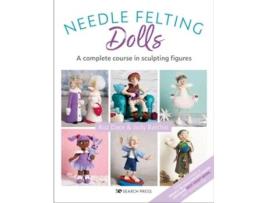 Livro Needle Felting Dolls de Roz Dace e Judy Balchin (Inglês)