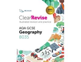 Livro ClearRevise AQA GCSE Geography 8035 de Pg Online (Inglês)