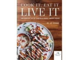 Livro Cook it Eat it Live it de Jo Kenny (Inglês)